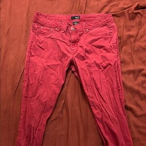 Red Skinny Jeans